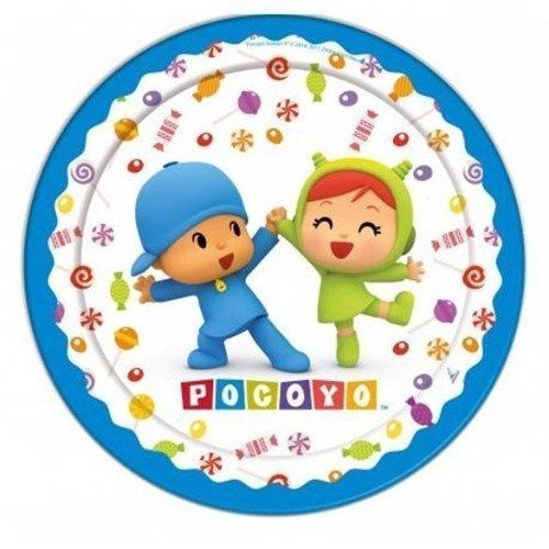 platos pocoyo y nin