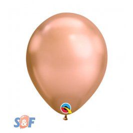 globo chrome rose gold cromado oro rosa 11in 7701986321884