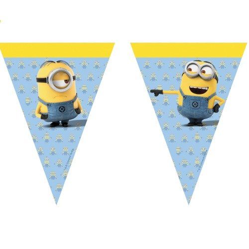 1 guirlande 9 fanions lovely minions 237546