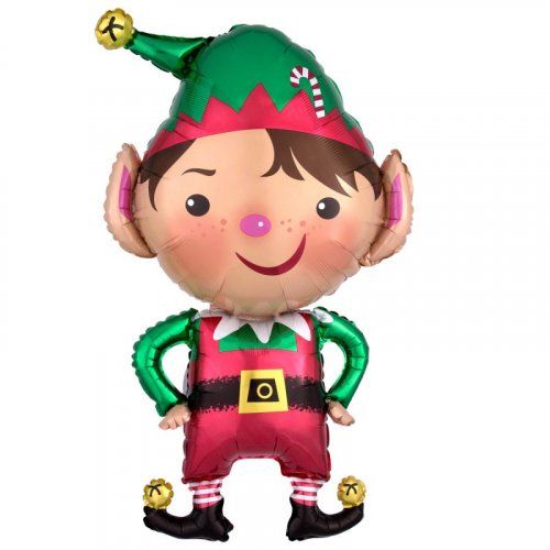 globo helio elfo navidad