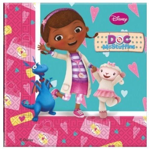 53677 Doktor MC Stuffins Servietter 1