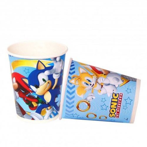 vasos sonic 8 unidades