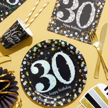 30th sparkling celebration gold link 374