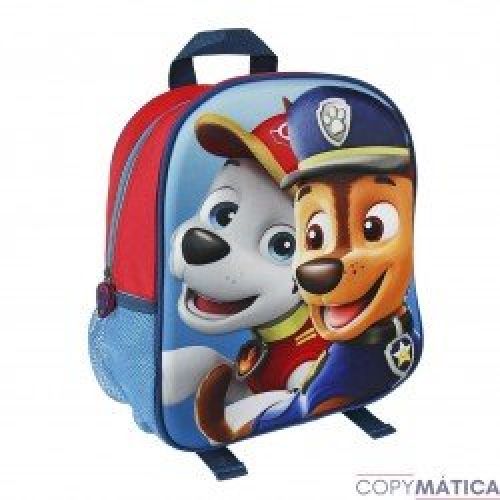 mochila 3d patrulla canina 31cm