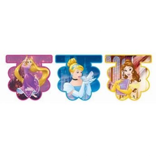 0018181 banderin forma princesas disney 345