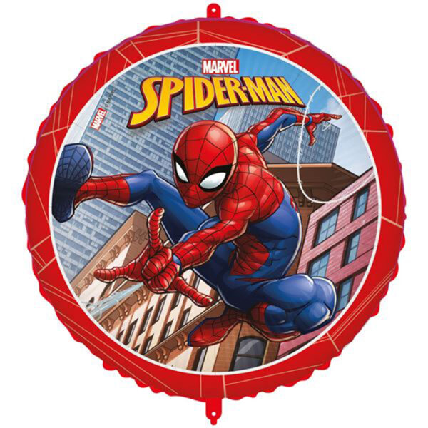 0052548_globo-spiderman-con-cinta-y-peso-45cm_600 Globo Redondo Spiderman