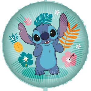 0061842_globo-stitch-disney-tropical-con-cinta-y-peso-46cm_600 Globo Redondo Stitch