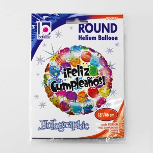 Globo Redondo Feliz Cumpleaños