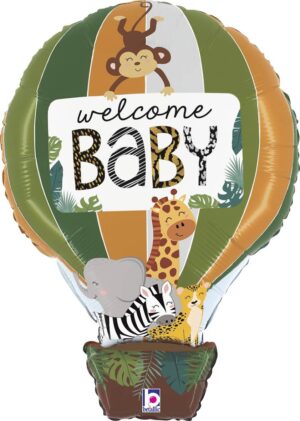 Globo Jungla Welcome Baby