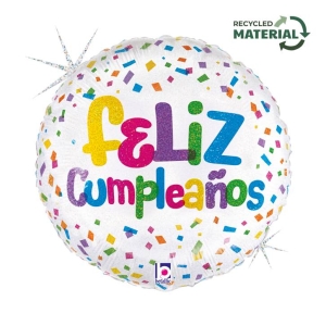Globo Foil Feliz Cumpleaños