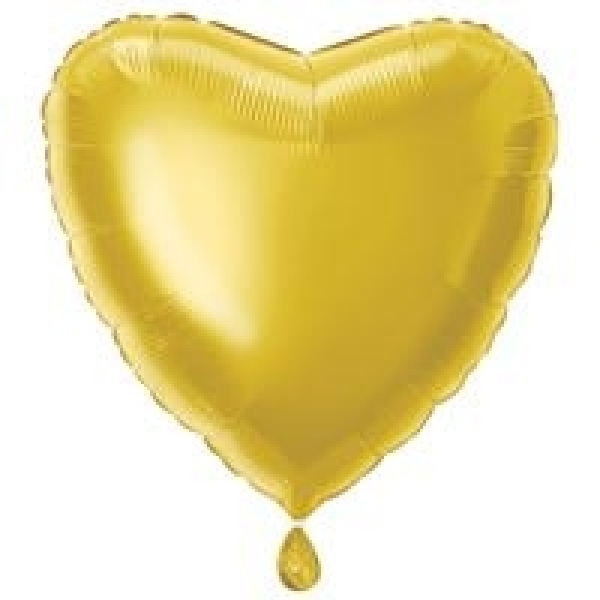 Globo Corazon Oro 45cm