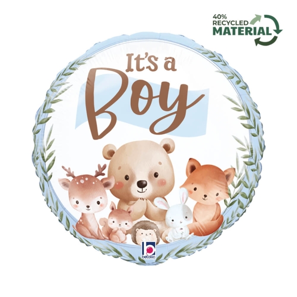 Globo foil Woodland It’s A Boy