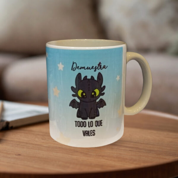 Taza de dragón