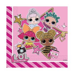 20 servilletas LOL Surprise