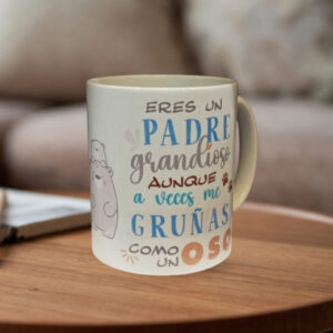 Taza dia del padre oso