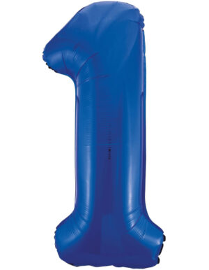 Globo Foil Número 1 Azul