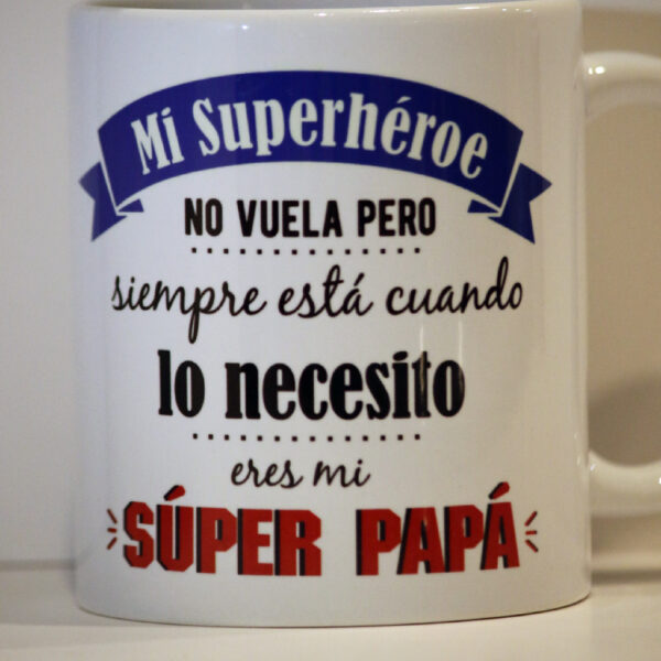 Taza Papá Superheroe