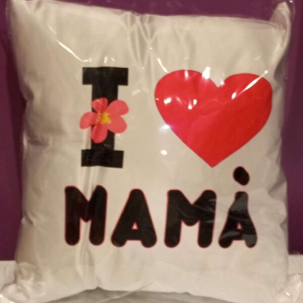 Cojín I love Mamá