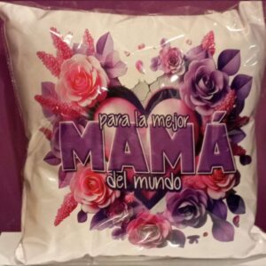 Cojín Para la mejor mamá del mundo