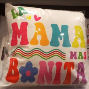 Cojín la mamá más bonita
