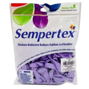 Globos latex lila pastel mate