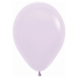 pastel lila Globos latex biodegradable 50 uds Lila Pastel Mate Sempertex