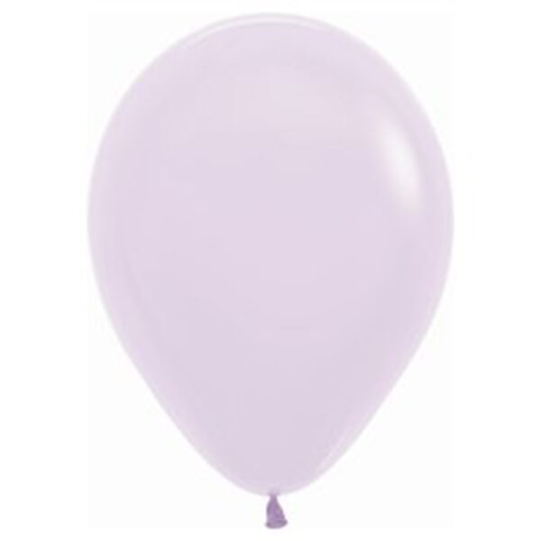 pastel lila Globos latex biodegradable 50 uds Lila Pastel Mate Sempertex