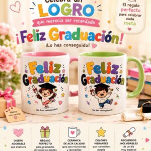 Feliz graduación taza Taza feliz graduación