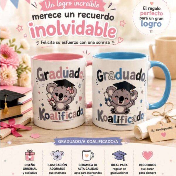 Graduado Koalificado Taza Taza graduado koalificado
