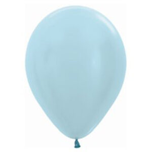 celeste metal Globos latex biodegradable Metal Celeste 50 uds Sempertex