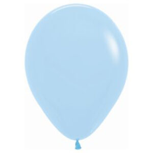 pastel azul Globos latex biodegradable 50 uds Azul Pastel Mate Sempertex