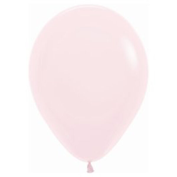 Globos latex biodegradable 50 uds Rosa Pastel Mate Sempertex
