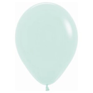 pastel verde Globos latex biodegradable 50 uds Verde Pastel Mate Sempertex