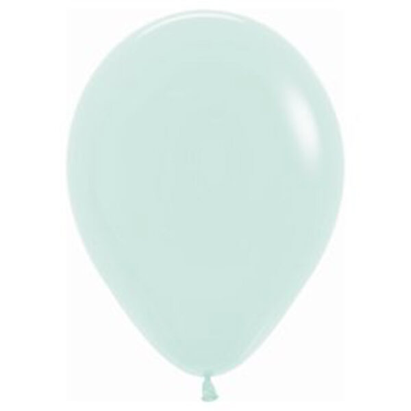 Globos latex biodegradable 50 uds Verde Pastel Mate Sempertex