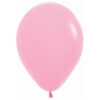 rosa Globos latex biodegradable 50 uds Rosa Sempertex