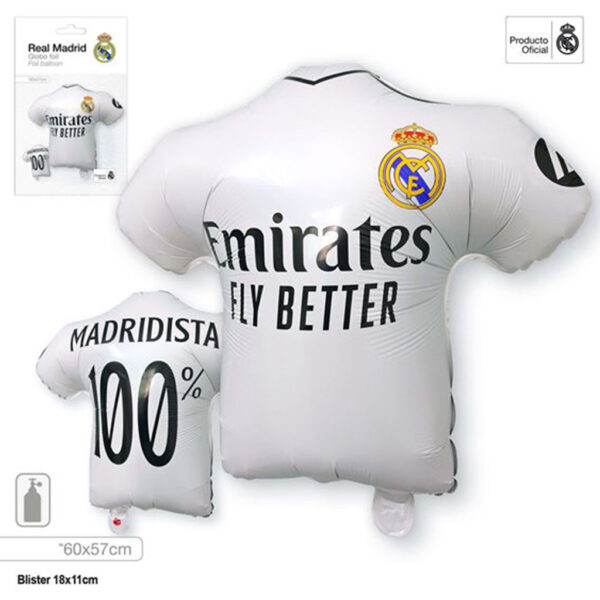 0062030_globo-foil-camiseta-real-madrid-60x57-cm-producto-oficial_600 Globo Forma Camiseta Real Madrid