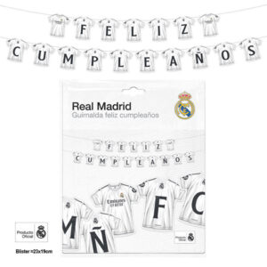 Banner Feliz Cumpleaños Real Madrid