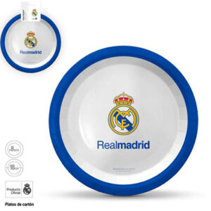 0062061_platos-real-madrid-masterbrand-8uds-18cm_600 8 platos papel 20cm Real Madrid