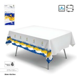 Mantel de mesa Real Madrid 274x137 cm