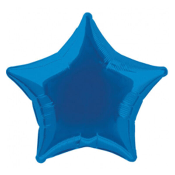 Globo estrella Azul 51cm Empacado