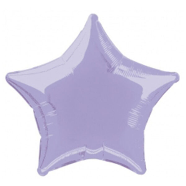 Globo estrella Lila 51cm Empacado