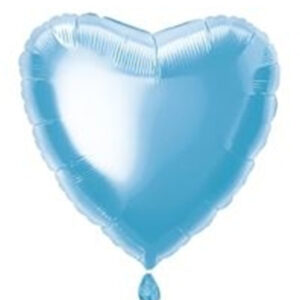 Globo Corazon Celeste 45cm