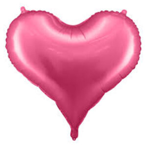 Globo Corazon Fucsia Grande Empacado