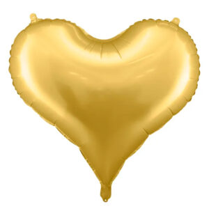 Globo Corazon Oro Grande Empacado