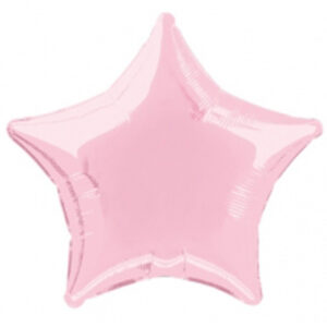 Globo estrella Rosa 51cm Empacado