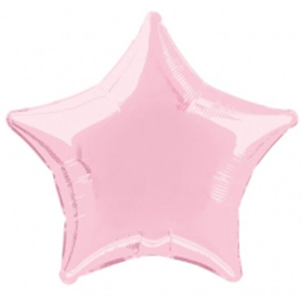 Globo estrella Rosa 51cm Empacado