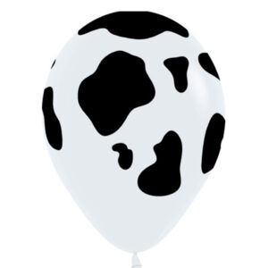 Globos latex 6 uds Estampado Vaca