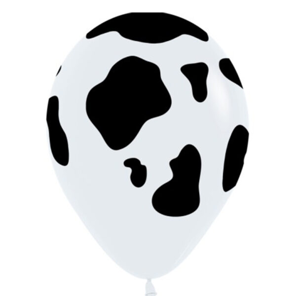 Globos latex 6 uds Estampado Vaca