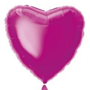 Globo Corazon Fucsia 45cm