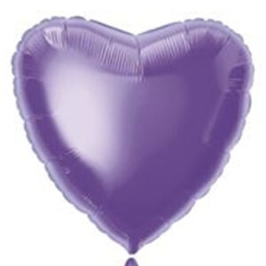 Globo Corazon Lila 45cm